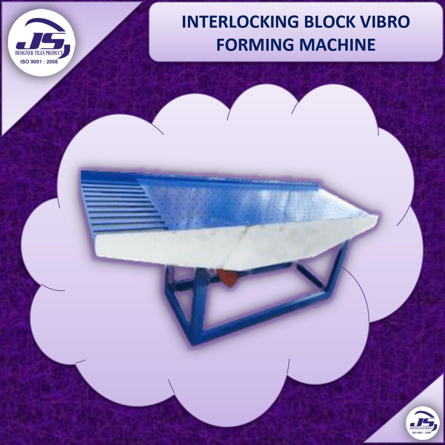 INTERLOCKING BLOCK VIBRO FORMING MACHINE